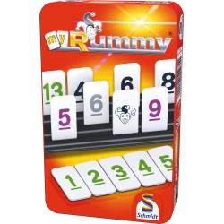 Outlet Gra planszowa Rummy (w metalowej puszce) Schmidt Spiele