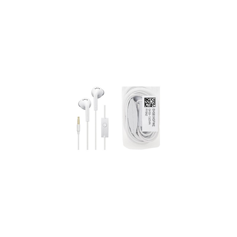 Outlet Samsung EHS61 Oryginalne Słuchawki Douszne Białe Jack 3,5 mm Stereo