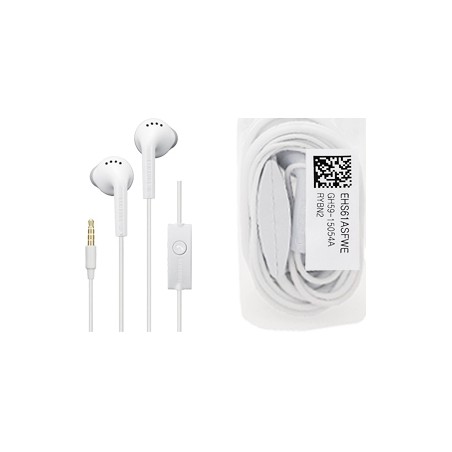 Outlet Samsung EHS61 Oryginalne Słuchawki Douszne Białe Jack 3,5 mm Stereo