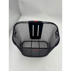 Outlet Kosz rowerowy przedni KLICKFix czarny poj. 16 L 25 x 35 x 26 cm OPIS