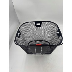 Outlet Kosz rowerowy przedni KLICKFix czarny poj. 16 L 25 x 35 x 26 cm OPIS
