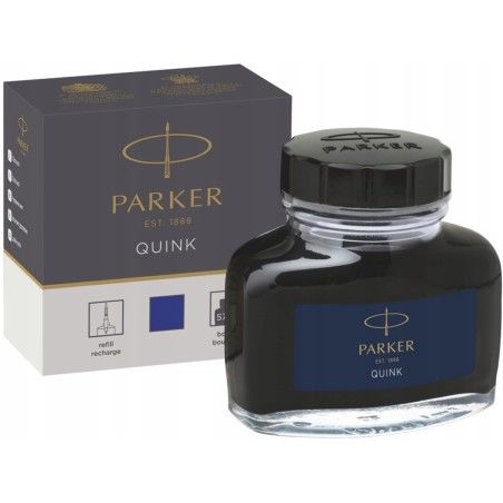 Atrament w butelce Parker Quink Niebieski (57 ml)