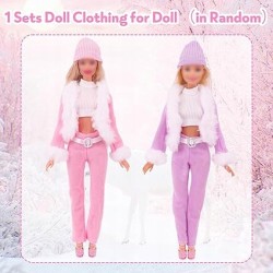 18 ubranek dla lalek Barbie zestawy spódniczka buty kurtka modny strój CE