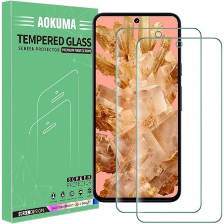 2x Szkło hartowane do Google Pixel 8 Łatwa instalacja wyjątkowo odporna