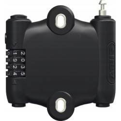 Outlet Zapięcie rowerowe ABUS SportFlex 2504/90 linka czarny roll-back OPIS