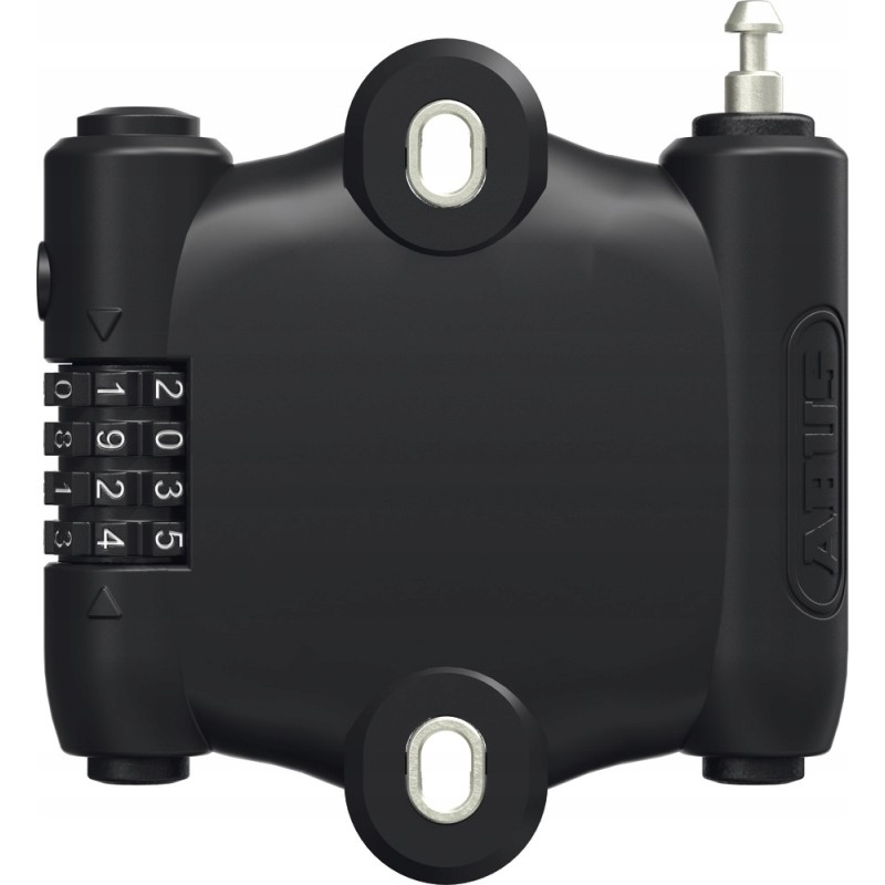 Outlet Zapięcie rowerowe ABUS SportFlex 2504/90 linka czarny roll-back OPIS