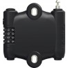 Outlet Zapięcie rowerowe ABUS SportFlex 2504/90 linka czarny roll-back OPIS
