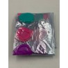 Outlet Materac dmuchany Bestway transparentny 188x71 cm z zagłówkiem 90 kg