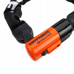Outlet Zapięcie do roweru na kluczyk Kryptonite Evolution 4 łańcuch 90 cm