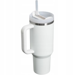 Kubek termiczny Stanley Quencher H2.0 biały stal nierdzewna 1200 ml