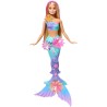 Lalka Barbie Dreamtopia Syrenka Rozkwitające kwiaty Blondynka JDM72 30 cm