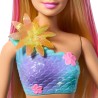 Lalka Barbie Dreamtopia Syrenka Rozkwitające kwiaty Blondynka JDM72 30 cm