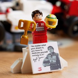 LEGO ICONS 10330 McLaren MP4/4 i Ayrton Senna realistyczny szczegółowy