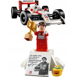 LEGO ICONS 10330 McLaren MP4/4 i Ayrton Senna realistyczny szczegółowy