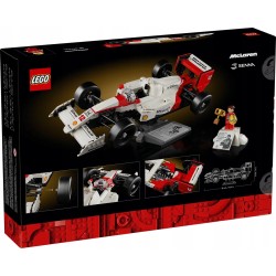 LEGO ICONS 10330 McLaren MP4/4 i Ayrton Senna realistyczny szczegółowy
