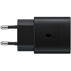 Ładowarka sieciowa Samsung USB typ C do Samsung 3000 mA 5 V 25 W czarny