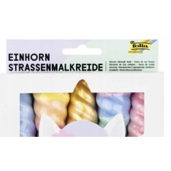 Outlet Folia kreda chodnikowa 5 sztuk kolor mix gruba bezpieczna zestaw
