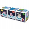 Outlet Klocki magnetyczne Świnka Peppa Pig GeoMag MagiCube 3el. 12m+ magnes