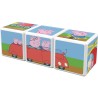 Outlet Klocki magnetyczne Świnka Peppa Pig GeoMag MagiCube 3el. 12m+ magnes