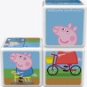 Outlet Klocki magnetyczne Świnka Peppa Pig GeoMag MagiCube 3el. 12m+ magnes