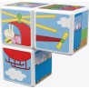 Outlet Klocki magnetyczne Świnka Peppa Pig GeoMag MagiCube 3el. 12m+ magnes
