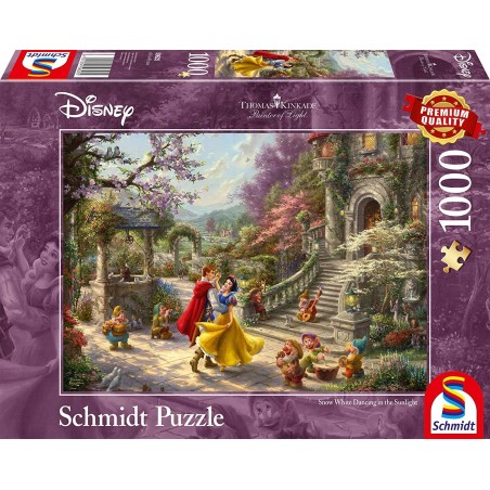 Outlet Puzzle Królewna Śnieżka tańcząca w promieniach słońca 1000 elementów