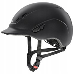 Outlet UVEX Kask KIDOXX matowy 3xs-xs 49-54 cm czarny lekki praktyczny