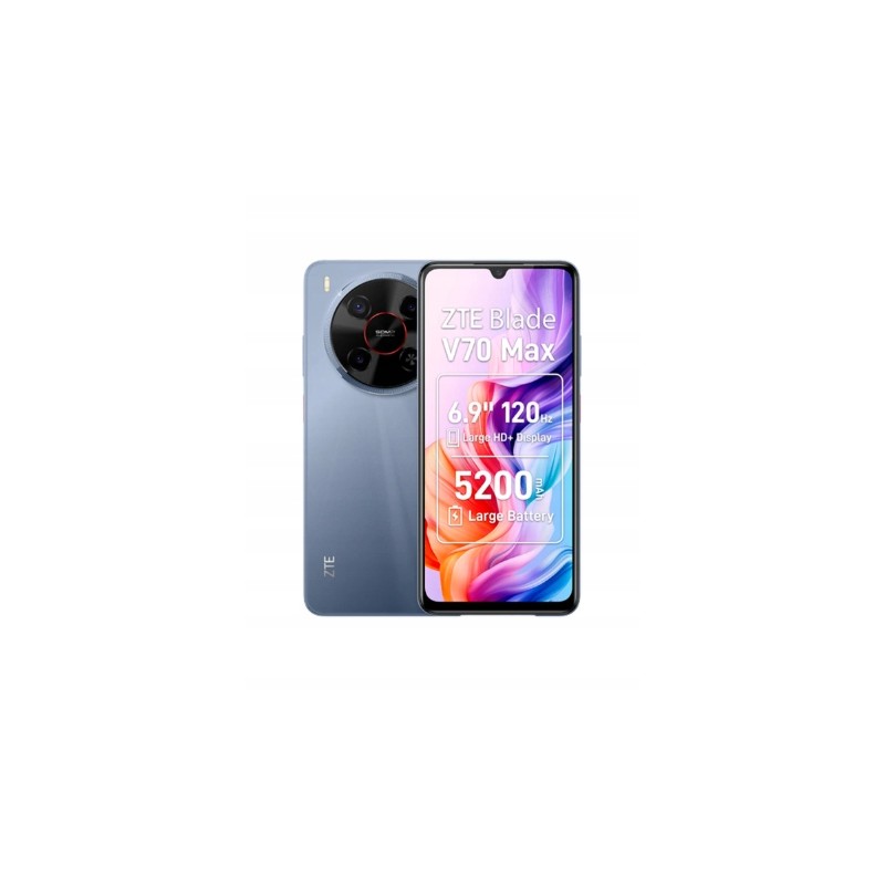 Outlet Smartfon ZTE Blade V70 Max 4 GB / 128 GB 4G (LTE) szary 6.9 cali