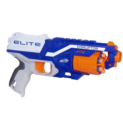 Outlet Podstawowy Pistolet Nerf N-Strike Elite Disruptor + 6 Strzałek B9837