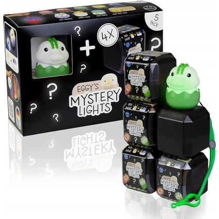 Pudełko z niespodzianką Eggy's Mystery Lights - mini lampki do zebrania