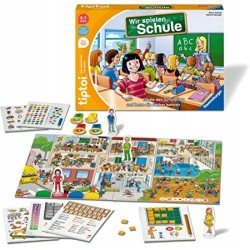 Gra edukacyjna RAVENSBURGER TIPTOI WIR SPIELEN SCHULE wersja niemiecka 5+