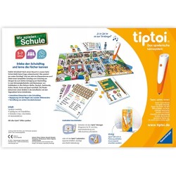Gra edukacyjna RAVENSBURGER TIPTOI WIR SPIELEN SCHULE wersja niemiecka 5+