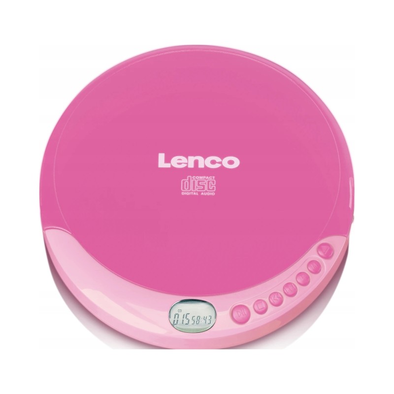 Outlet Lenco CD-011PK Discman CD MP3 ESP antyshock odtwarzacz przenośny