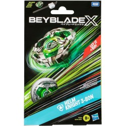 Beyblade X - Zestaw startowy Helm Knight 3-80N zielony - G0175 F9581