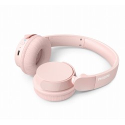 Outlet Philips Nauszne słuchawki bezprzewodowe Bluetooth różowe TAH4209PK