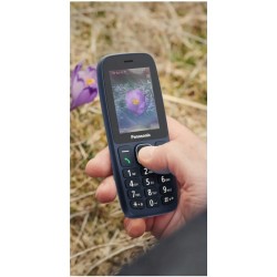 Telefon komórkowy Panasonic KX-TU400EXC 4 MB 4G (LTE) niebieski
