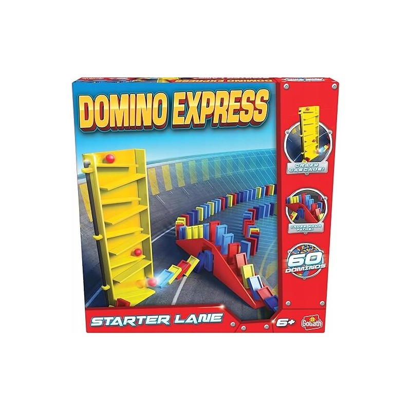 Outlet Domino Gra 81005 Pas startowy Goliath Express 60 elementów 6+