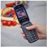 Outlet Panasonic KX-TU550EXC telefon dla seniora z klapką