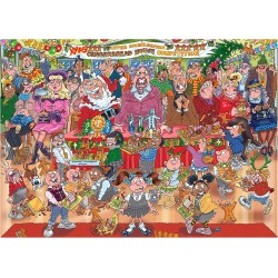Outlet Puzzle Jumbo 1000 elementów 2x1000 Wasgij: Boże Narodzenie Święta