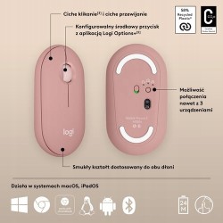 Outlet Myszka bezprzewodowa Logitech 910007014 sensor optyczny
