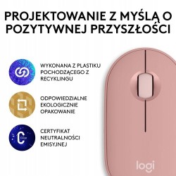 Outlet Myszka bezprzewodowa Logitech 910007014 sensor optyczny