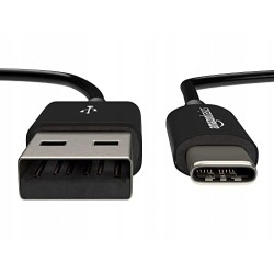 Outlet Outlet Kabel USB - USB typ C Amazon Basics L6LUC009-CS-R 0,9 m