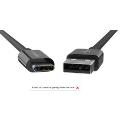 Outlet Outlet Kabel USB - USB typ C Amazon Basics L6LUC009-CS-R 0,9 m
