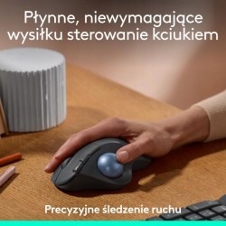 Outlet Mysz bezprzewodowa Logitech Ergo M575S optyczna szara