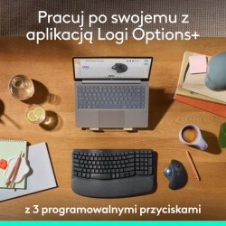 Outlet Mysz bezprzewodowa Logitech Ergo M575S optyczna szara