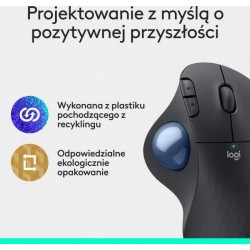 Outlet Mysz bezprzewodowa Logitech Ergo M575S optyczna szara