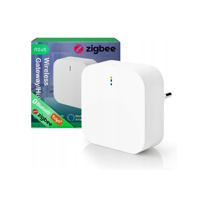 Outlet Nous bramka ZigBee 3.0 WiFi Tuya gateway smart home Alexa Google