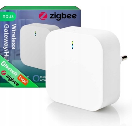 Outlet Nous bramka ZigBee 3.0 WiFi Tuya gateway smart home Alexa Google