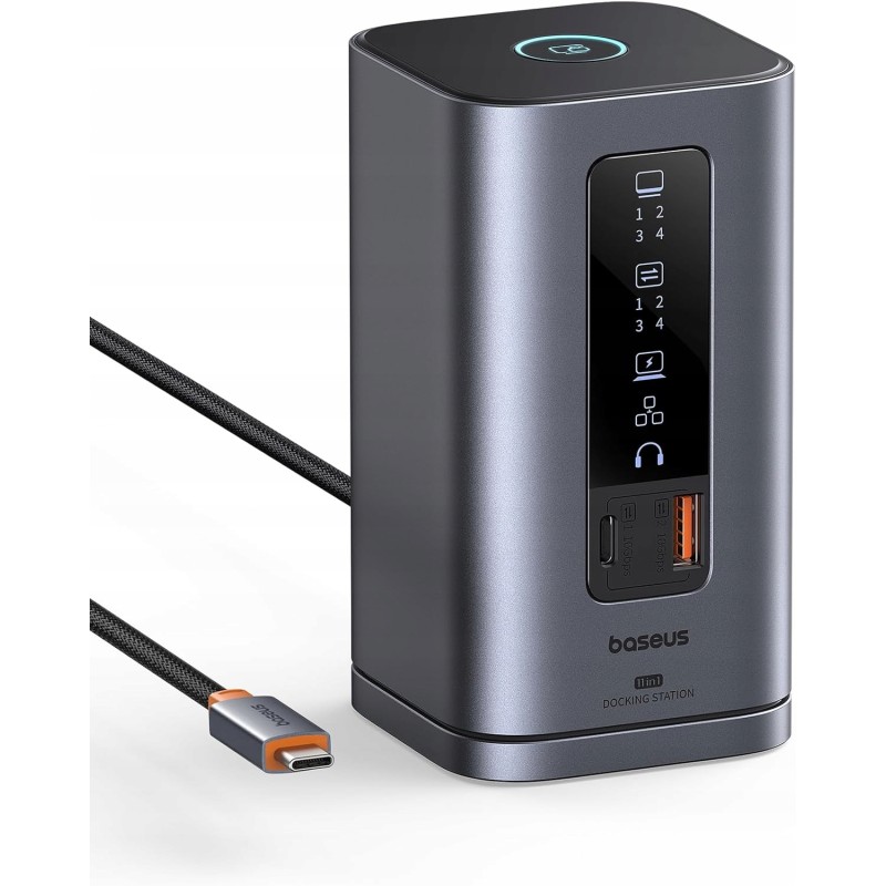 Outlet Baseus Stacja dokująca Spacemate Series 11w1 PD 100W