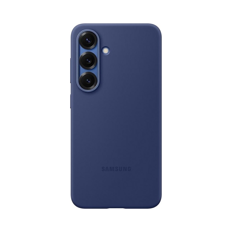 Outlet Etui Samsung Silicone do Galaxy S25 niebieski